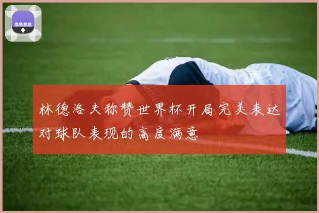林德洛夫称赞世界杯开局完美表达对球队表现的高度满意