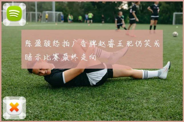 陈盈骏怒拍广告牌赵睿五犯仍笑或暗示比赛最终走向